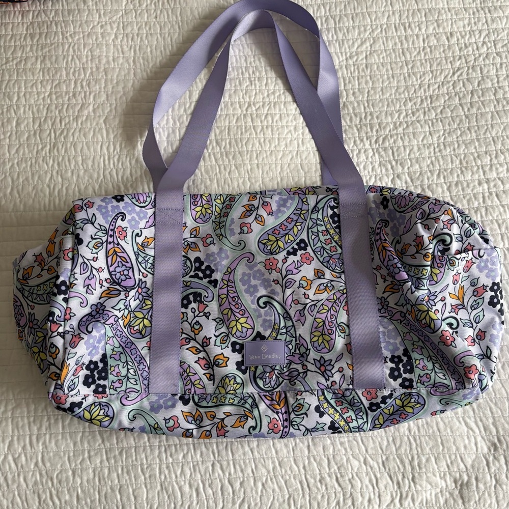 Vera Bradley Multicolor Paisley Travel Bag